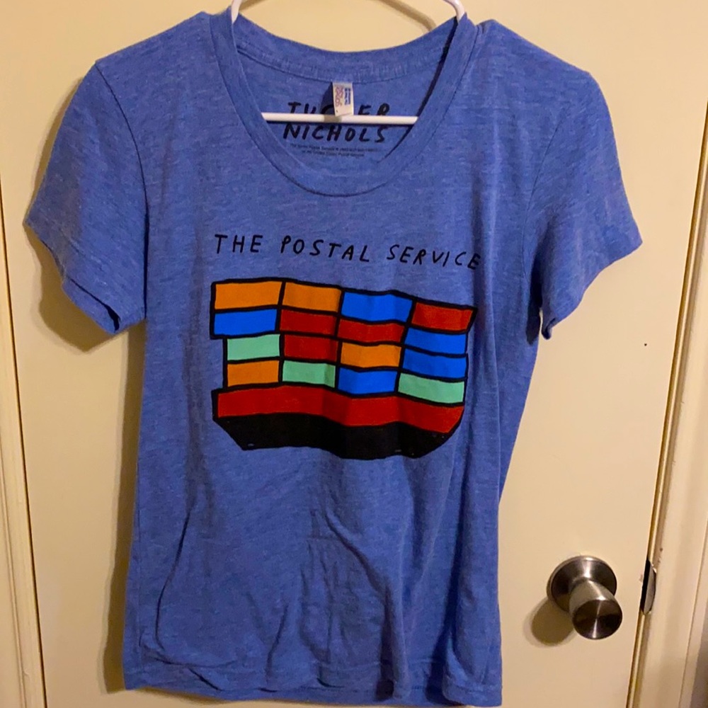 Postal Service Band T shirt fits like a Medium